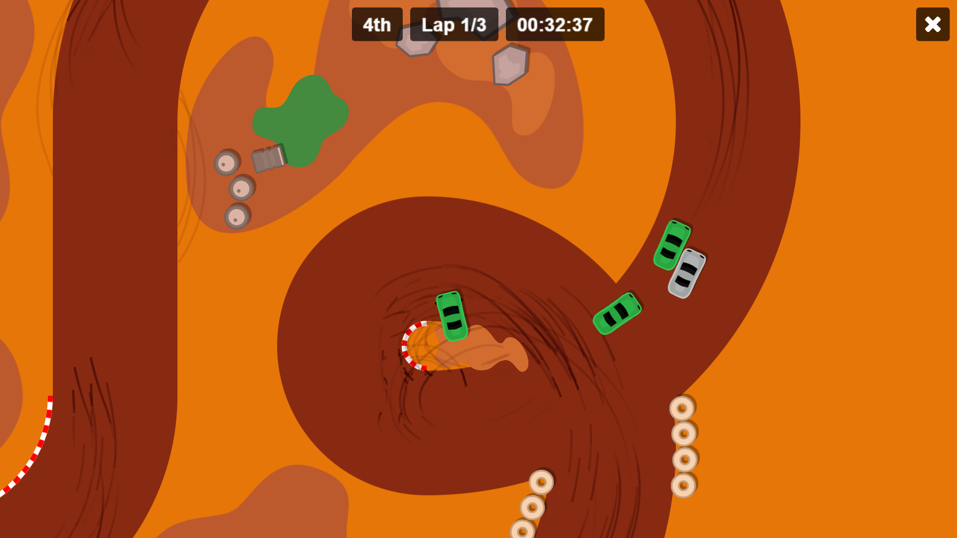 megaproracer - Multiplayer Online Browser Racing Game